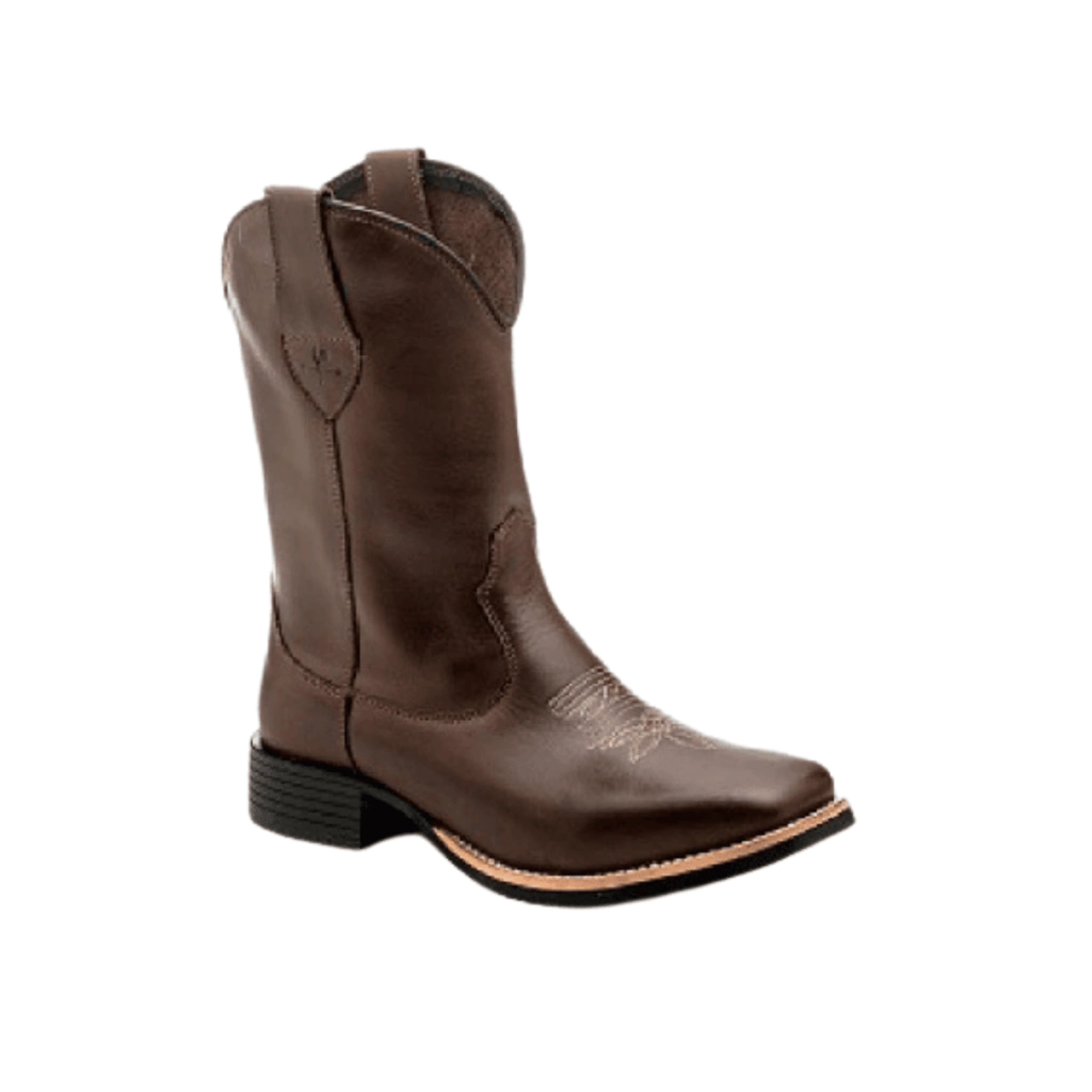 BOTA TEXANA MASCULINA LÁTEGO CAFÉ