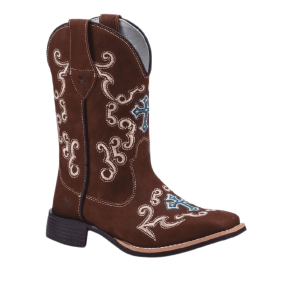 BOTA TEXANA FEMININA NOBUCK TERRACOTA