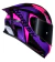CAPACETE NORISK FLOW PULSE ROXO/ROSA - comprar online