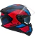 CAPACETE PEELS MACH-5 BOLD PRETO/VERMELHO na internet