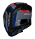 CAPACETE NORISK FORCE II KORE PRETO/AZUL - comprar online