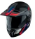CAPACETE BIEFFE 3 SPORT HORIZON PRETO/VERMELHO