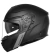 CAPACETE NORISK VORTEX MONOCOLOR PRETO FOSCO