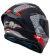 CAPACETE MT STINGER 2 KHARTALE CINZA/VERMELHO FOSCO - comprar online