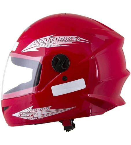 CAPACETE PROTORK NEW LIBERTY 4 VERMELHO