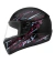 CAPACETE FLY F-9 AURORA PRETO/ROSA