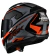 CAPACETE NORISK RAZOR SPEEDMAX PRETO/LARANJA - Progresso Motos