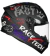 CAPACETE RACE TECH HIT FASTER PRETO/VERMELHO F - Progresso Motos