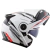 CAPACETE NORISK FF345 MONTIUM BRANCO/VERMELHO - Progresso Motos