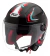CAPACETE FLY JET VORTEX PRETO/VERMELHO - comprar online