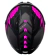 CAPACETE MT STINGER 2 RACLETTE B8 PRETO/ROSA - comprar online