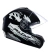 CAPACETE FLY YOUNG PAINT PRETO/PRATA - Progresso Motos