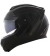 CAPACETE NORISK STRADA II MONOCOLOR PRETO FOSCO