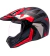 CAPACETE BIEFFE 3 SPORT HILLS CINZA/VERMELHO