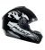 CAPACETE FLY YOUNG PAINT PRETO/PRATA - loja online