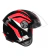 CAPACETE FLY JET FREEDOM PRETO/VERMELHO na internet