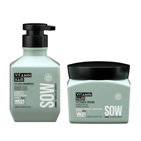 Kit SOW Vitamin Shampoo + Máscara 250 ml - comprar online