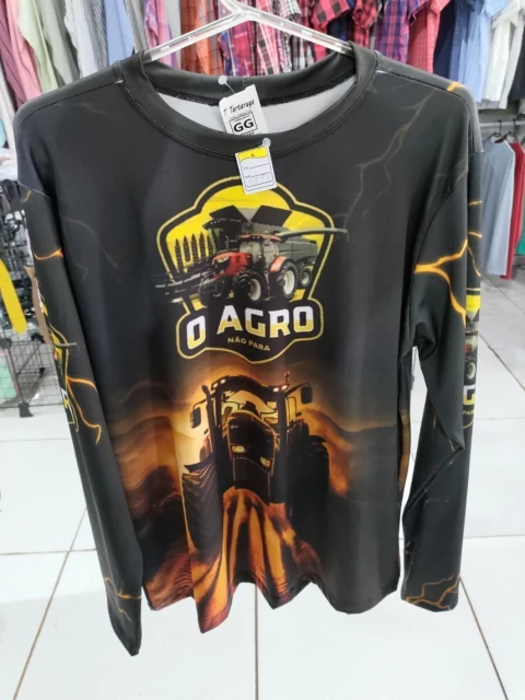 CAMISETA MANGA LONGA AGRO