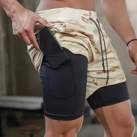 Short Treino- Fitness Jogging-Super confortável