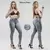 Calça Jeans Morena Rosa Skinny Feminina Cintura Alta Cinza