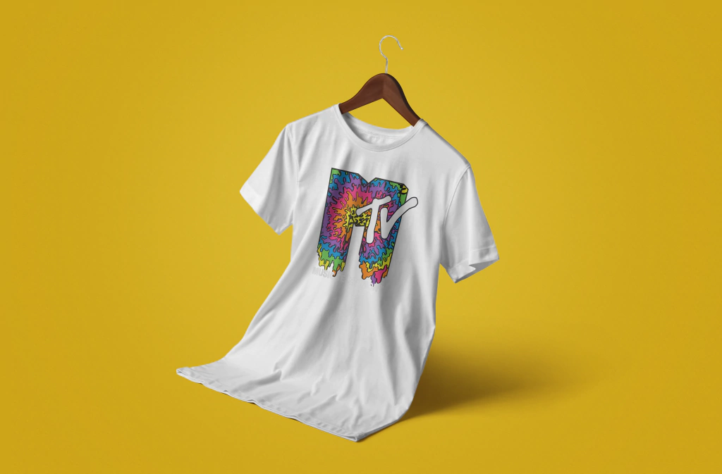 Classic MTV Melting Tie Dye T-Shirt