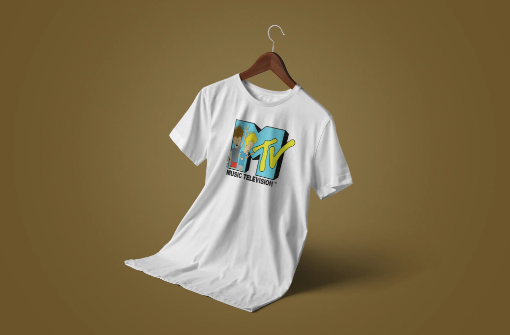 MTV Beavis and Butthead Inside Of Logo T- Shirt