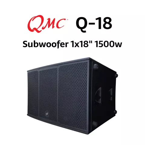 QMC Q-18 Touring Subwoofer Activo DSP, 1X18,1500w - comprar en línea