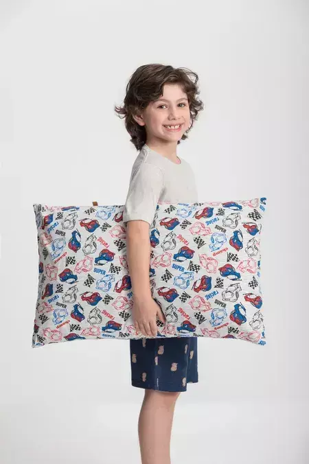 Fronha 70cmx50cm Estampa Carros - comprar online