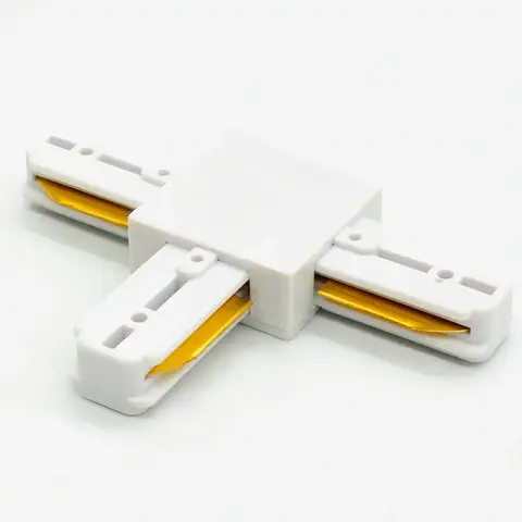 CONECTOR EMENDA TIPO T PARA TRILHO ELETRIFICADO BRANCO - NORDECOR
