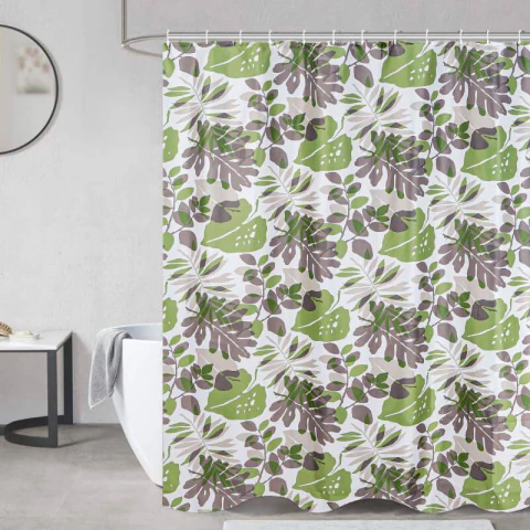 Cortna de Baño Teflon Estampado