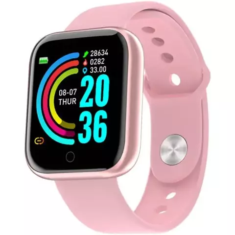 Smartwatch D20 - Relógio Inteligente Esportivo Bluetooth Android/iOS