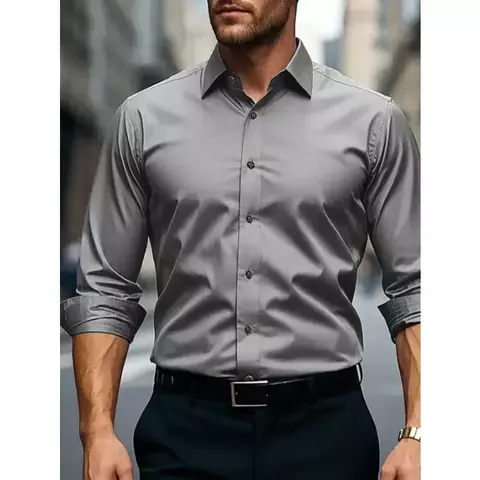 FH Camisa Casual Masculina – Estilo, Conforto e Versatilidade