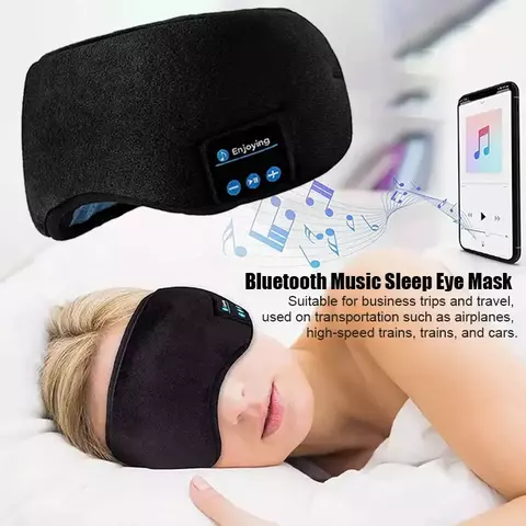 Máscara de Dormir com Fone de Ouvido Bluetooth - comprar online