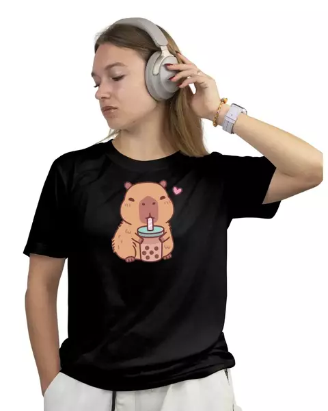 Camiseta Feminina T-Shirt Estilosa Despojada Malha Algodão Leve Dia a Dia do P ao G1 - comprar online