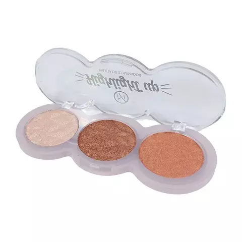 Paleta Trio de Iluminador Highlight Up Mylife MY8260