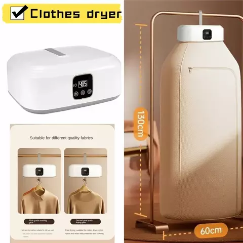 Secador de roupas portátil inteligente multifuncional dobrável secadores de te