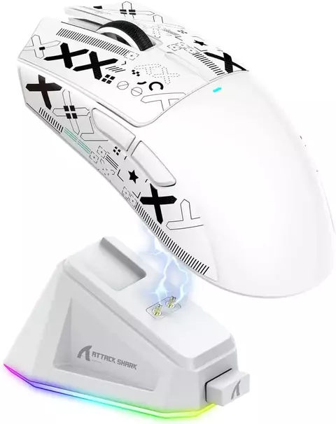 ATTACK SHARK X11 PixArt PAW3311 Sensor de carregamento de mouse gamer sem fio de