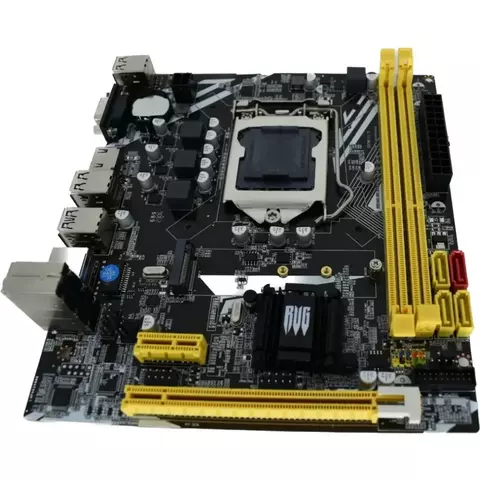 Placa Mãe LGA 1155 B75 M.2 NVMe | DDR3 | i3/i5/i7 | Lan Gigabit