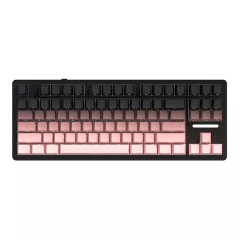 Teclado Mecânico Gamer Sem Fio com Estrutura Gasket 87% DELUX KM87PRO (Nacional)