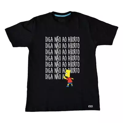 Camiseta Diga não ao Aborto - comprar online