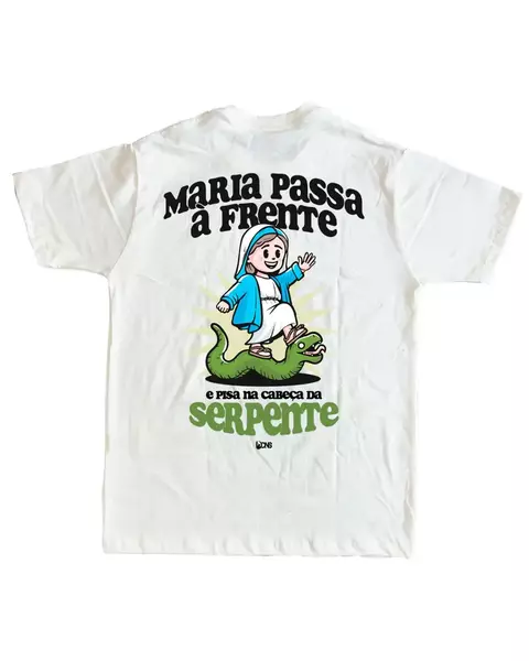 Camiseta Maria passa à frente Retrô - Off-White ref 3249 - comprar online