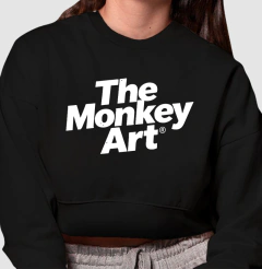 Cropped The Monkey Art 3 Lines Bold