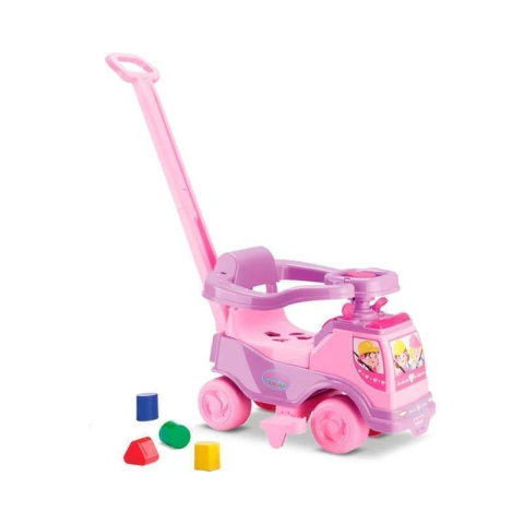 Andador de Empurrar Totoka Plus Musical Rosa