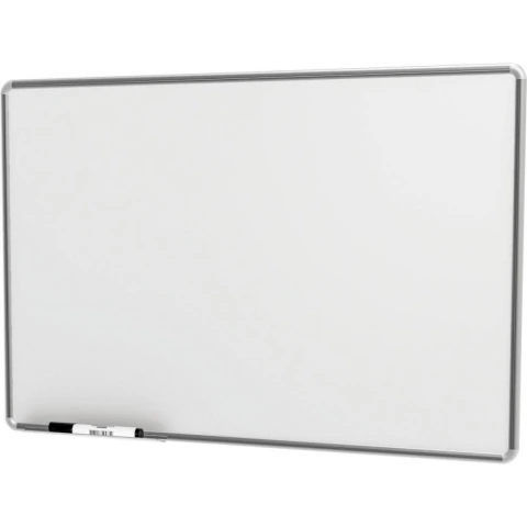 QUADRO BRANCO MOLDURA ALUMINIO STALO Popular
