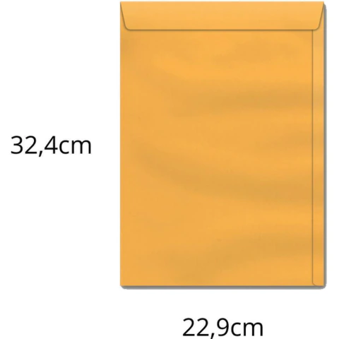 ENVELOPE SACO OURO SCRITY 80grs. Ko 32