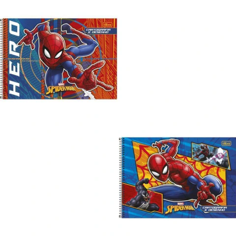 CADERNO DESENHO UNIV CAPA DURA TILIBRA Spider-Man