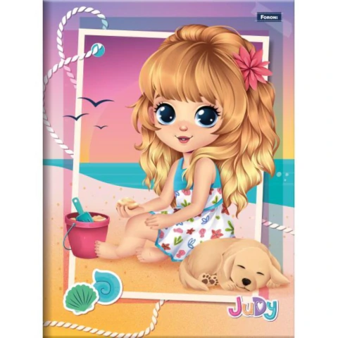 CADERNO BROCHURAO CAPA DURA FORONI Judy