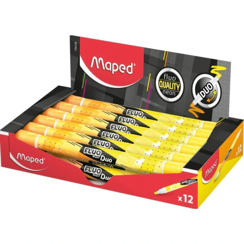 CANETA MARCA TEXTO MAPED Fluo Duo Form
