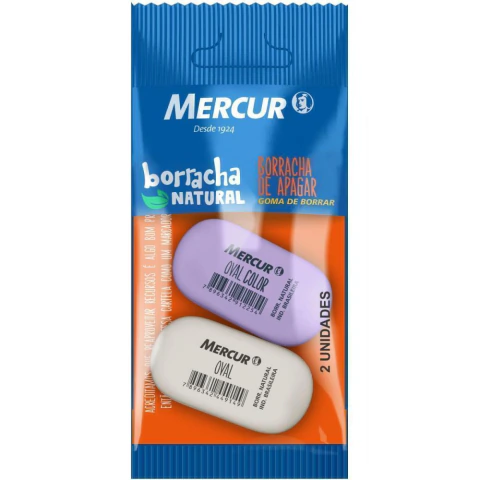 BORRACHA COLORIDA MERCUR Pull Pack Oval