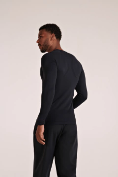 T-shirt Térmica Run Preto Lupo Sport - comprar online